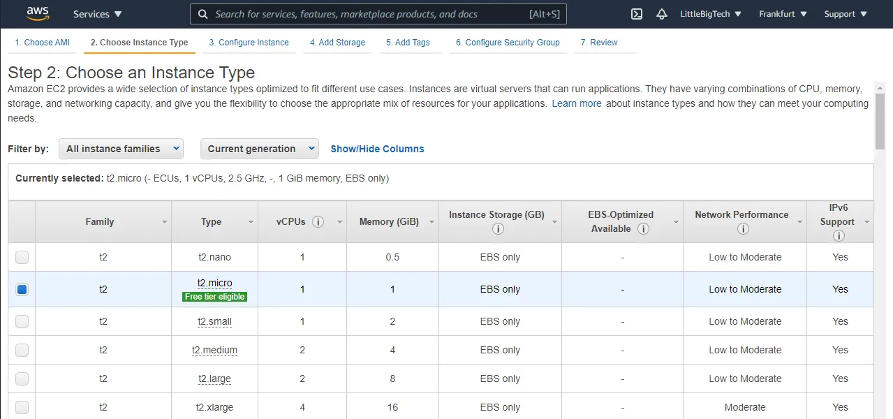 aws instances